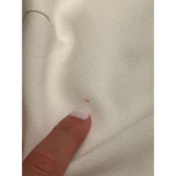 Lumier by Bariano Sleeveless Cream Overlay Geometric Dress Size S - Picture 10 of 10